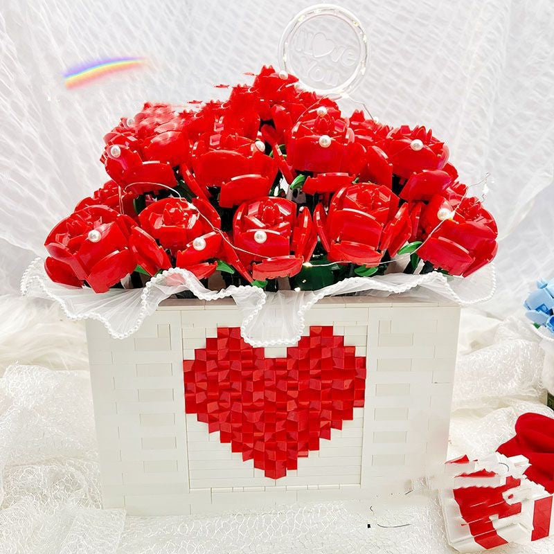 DIY Rosen-Blumenbox Bausatz | LuxeStyle