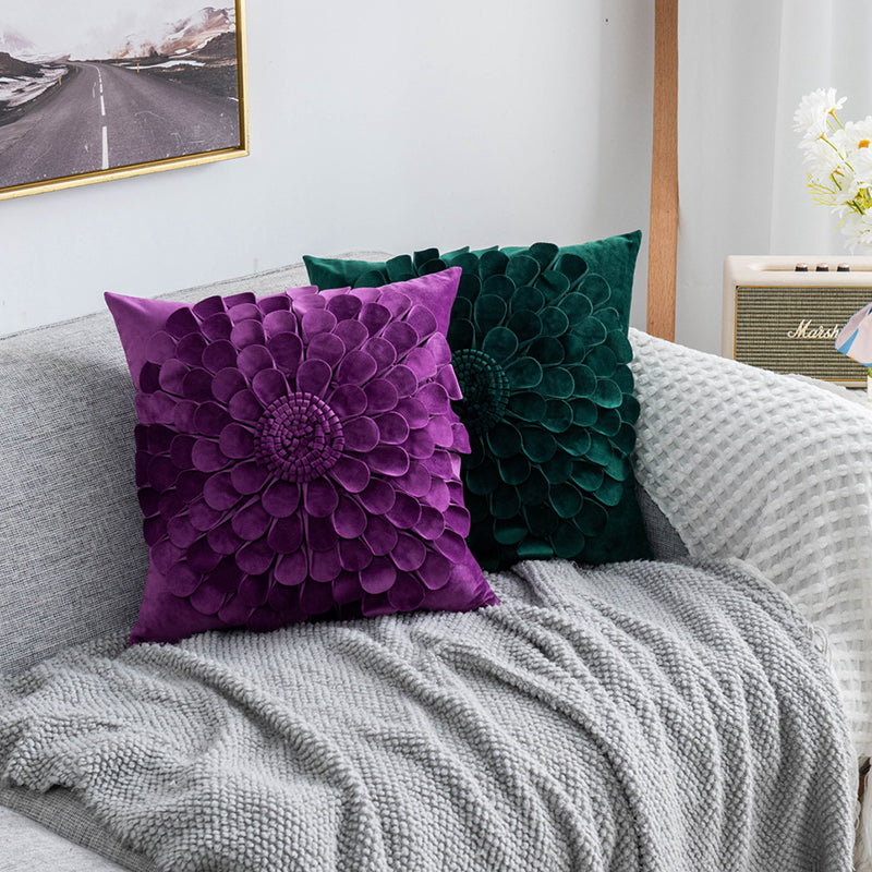 Blumen-Kissenbezug im Nordic Ins Stil