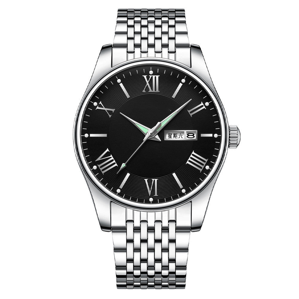 Edelstahl-Armbanduhr – Bild 2 | LuxeStyle