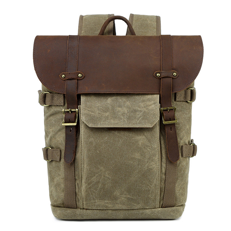 Rucksack aus Canvas – schlicht, robust – Bild 2 | LuxeStyle