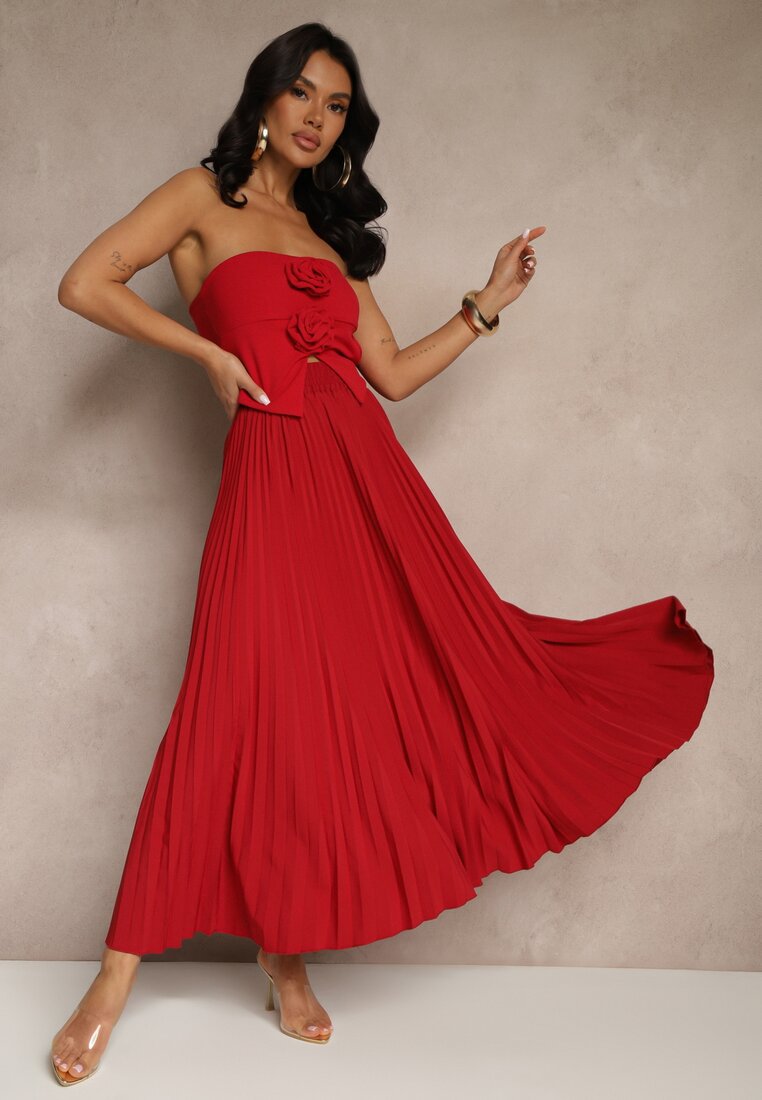 Eleganter Plisseerock mit fliessendem Fall – Bild 7 | LuxeStyle