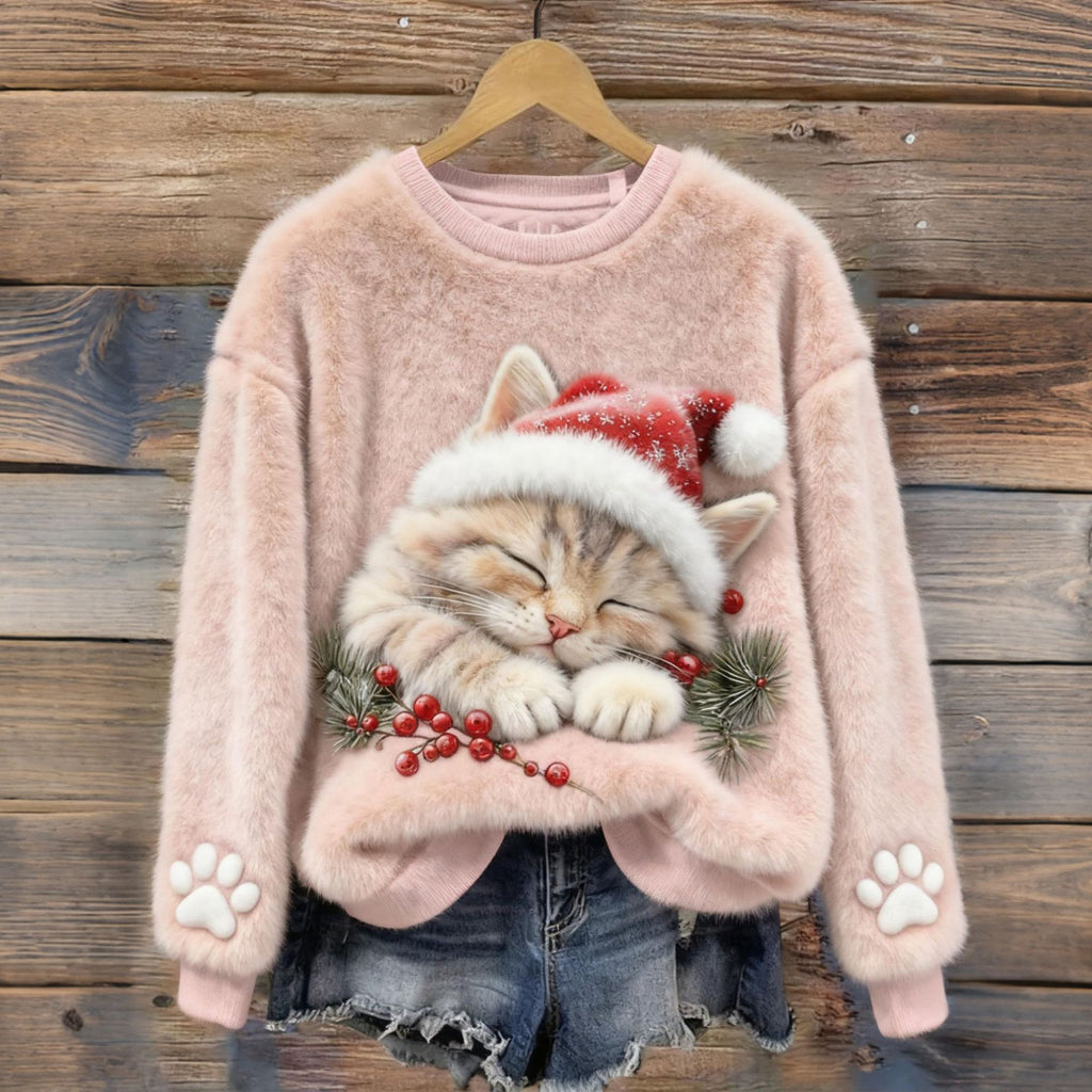Weihnachts-Flanell-Hoodie