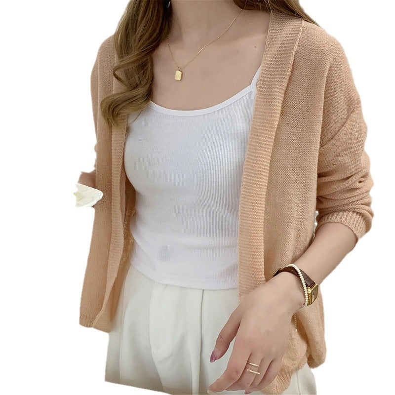 Lederfreie Strickjacke