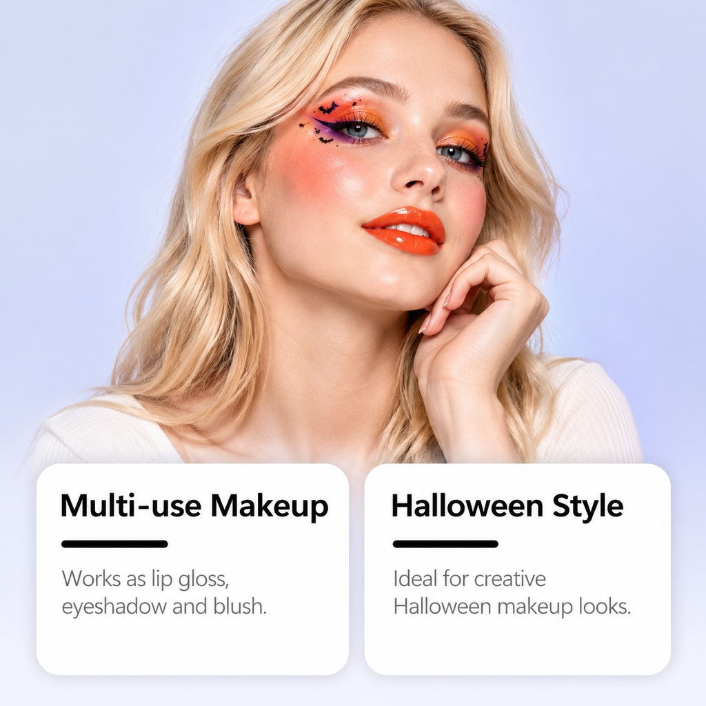 Halloween Lippenglanz Set – 6 Stück – Bild 2 | LuxeStyle