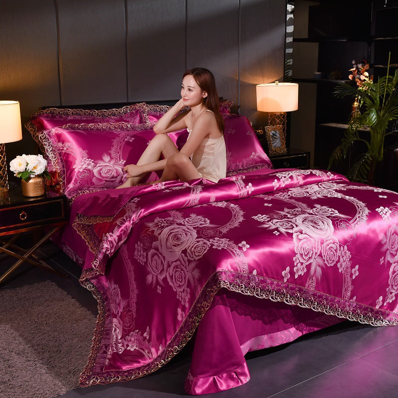 Bettwäsche-Set Golden Jacquard 4-teilig