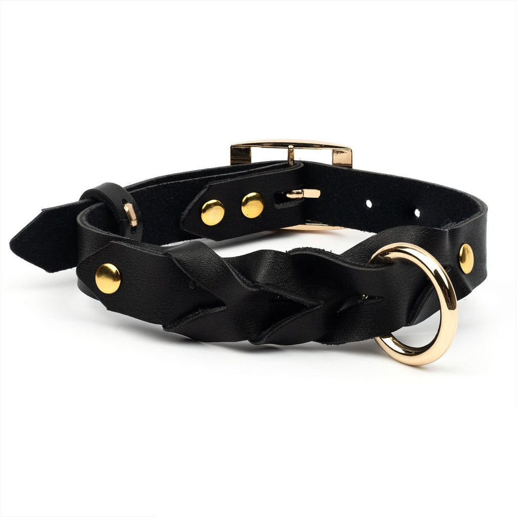 PU-Leder Halsband für Hunde