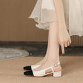 Chunky Heel French Style Damenschuhe – Bild 21 | LuxeStyle
