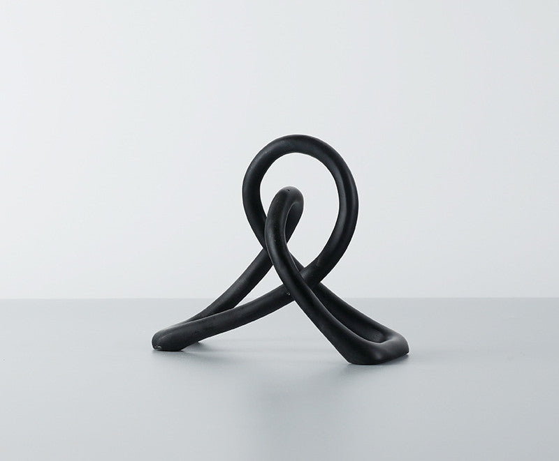 Moderne, verdrehte Knotenornamente