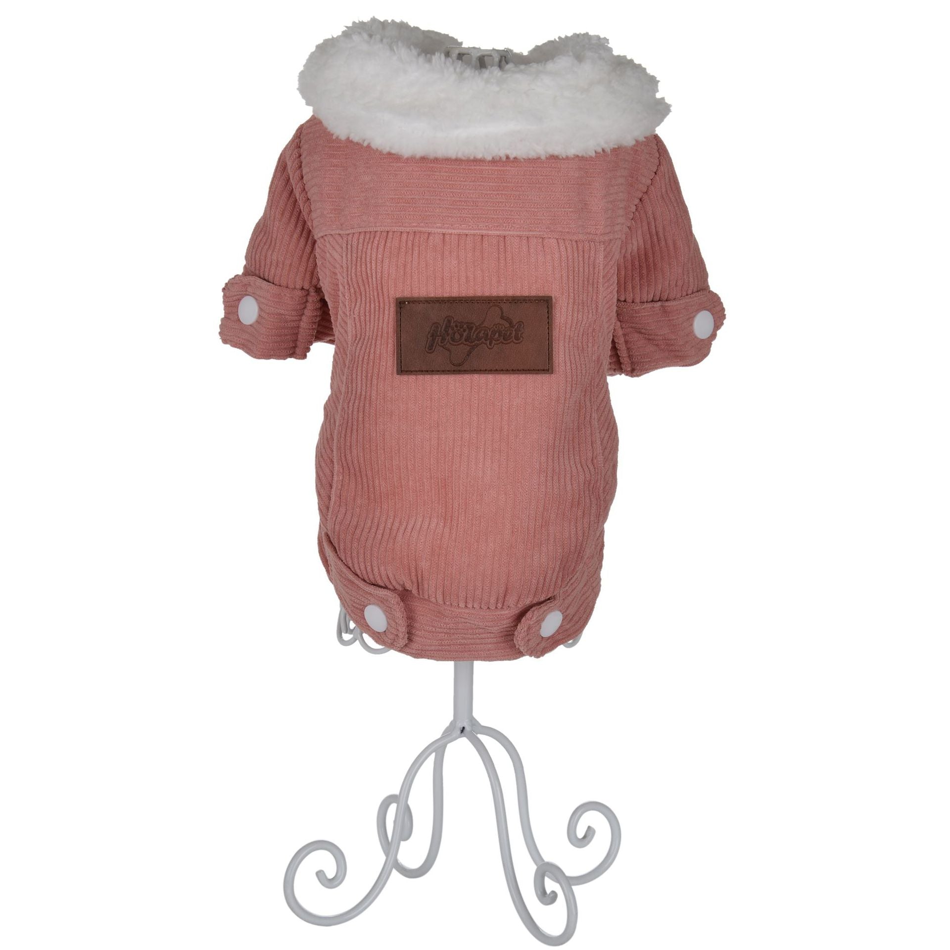 Koreanischer Doppel-Layer-Fleece-Hundekittel