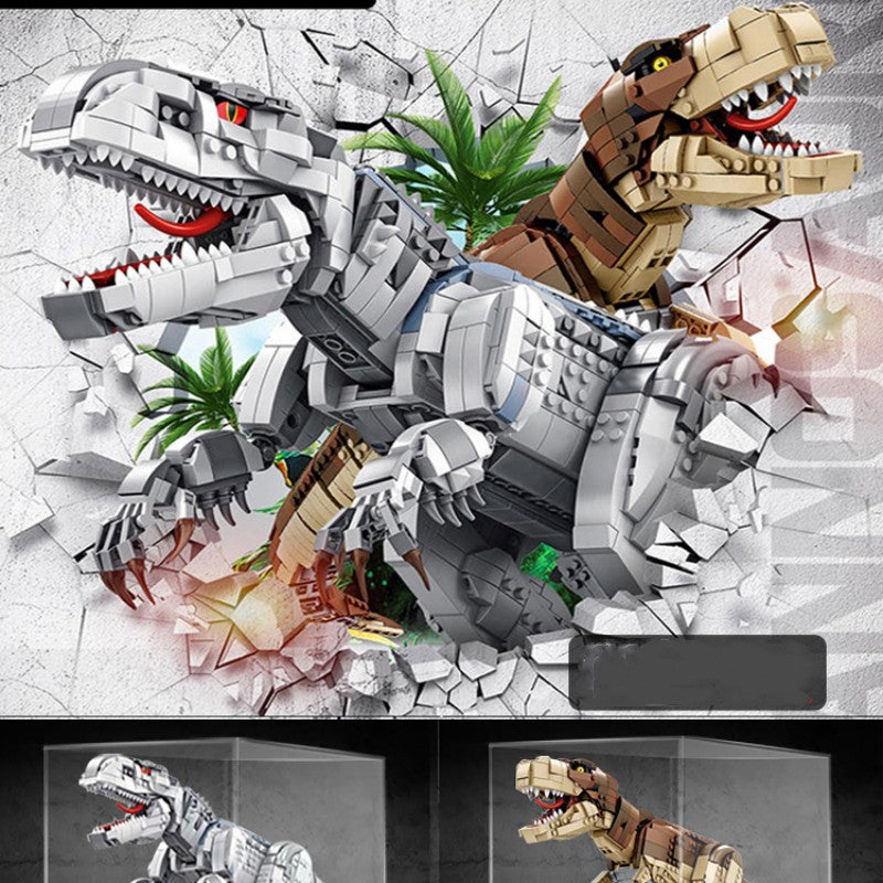 Dinosaurier T-Rex Bausteine Puzzle – Bild 3 | LuxeStyle