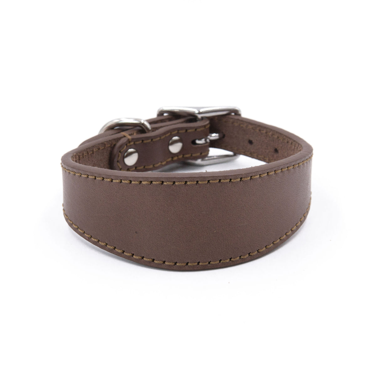 Halsband aus echtem Rindsleder für Hunde – Bild 2 | LuxeStyle