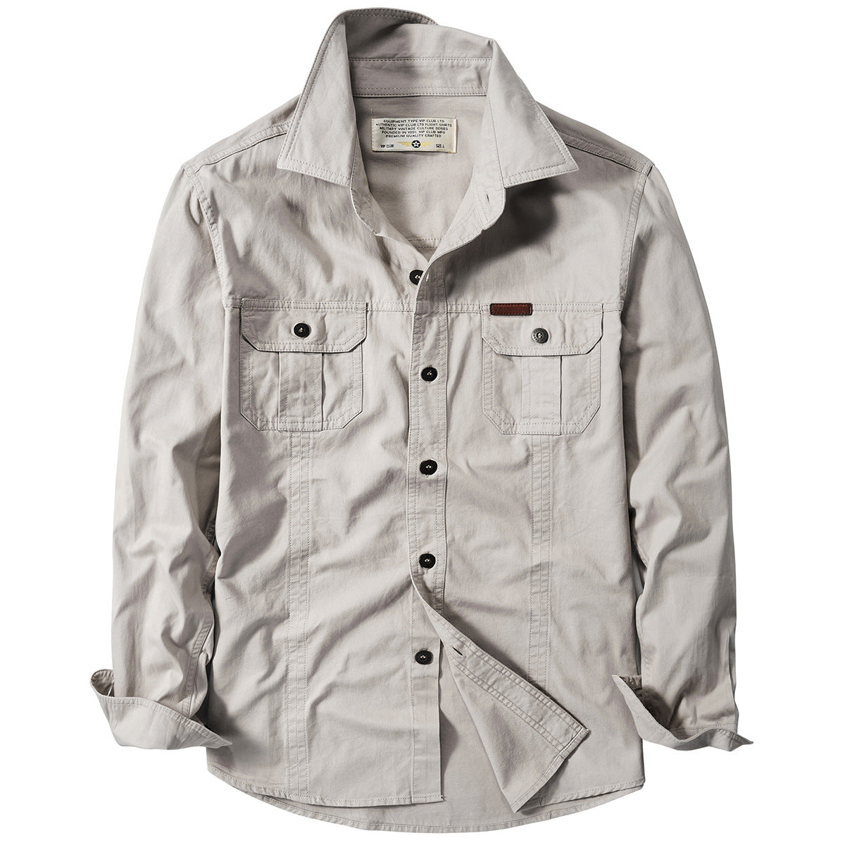 Loose Overalls Langarmshirt für Herren – Bild 6 | LuxeStyle