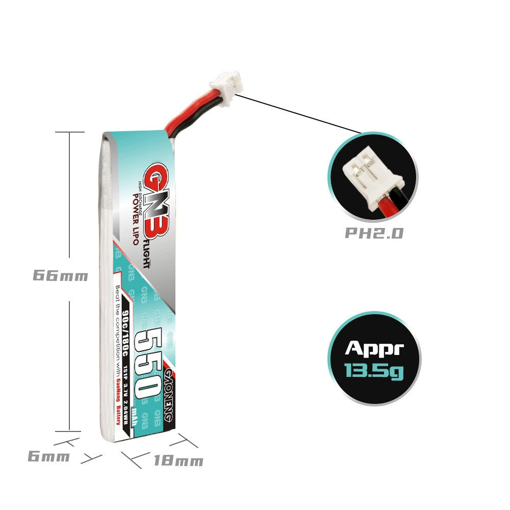Mini FPV Lithium-Akku mit hoher Entladerate