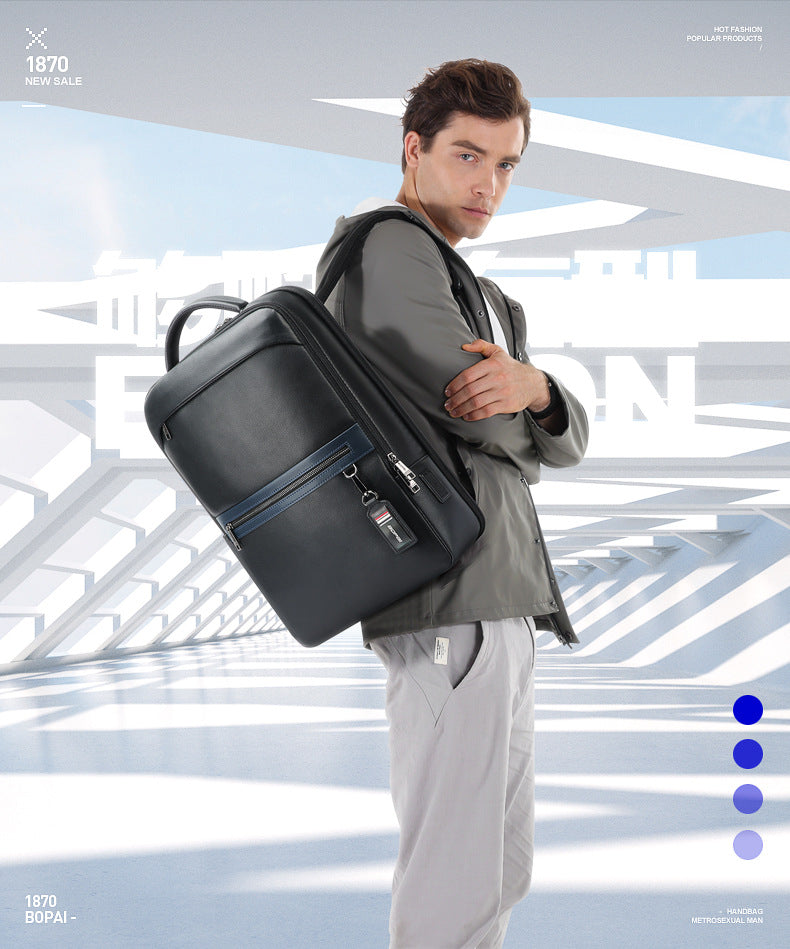 Leder Business Rucksack