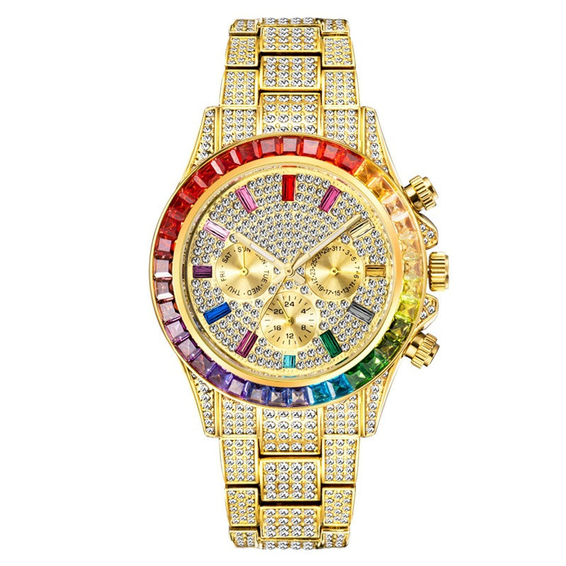 Damenuhr mit Quarzwerk und Stahlband – Bild 9 | LuxeStyle