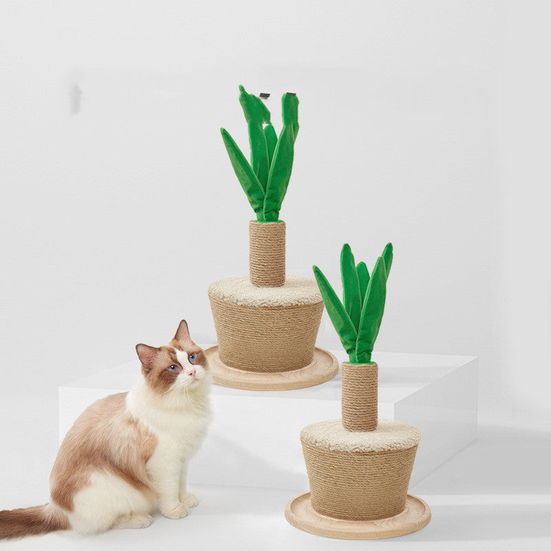 Blumentopf Katzen-Kratzbaum mit Sisal