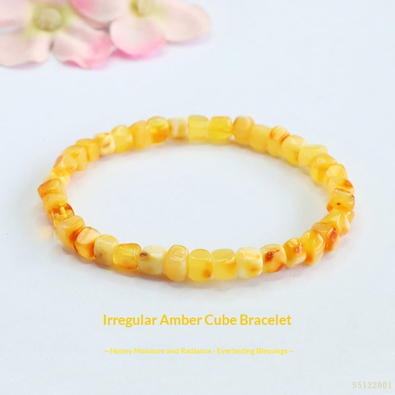 Bernsteinfriedensknopf-Armband – Bild 3 | LuxeStyle