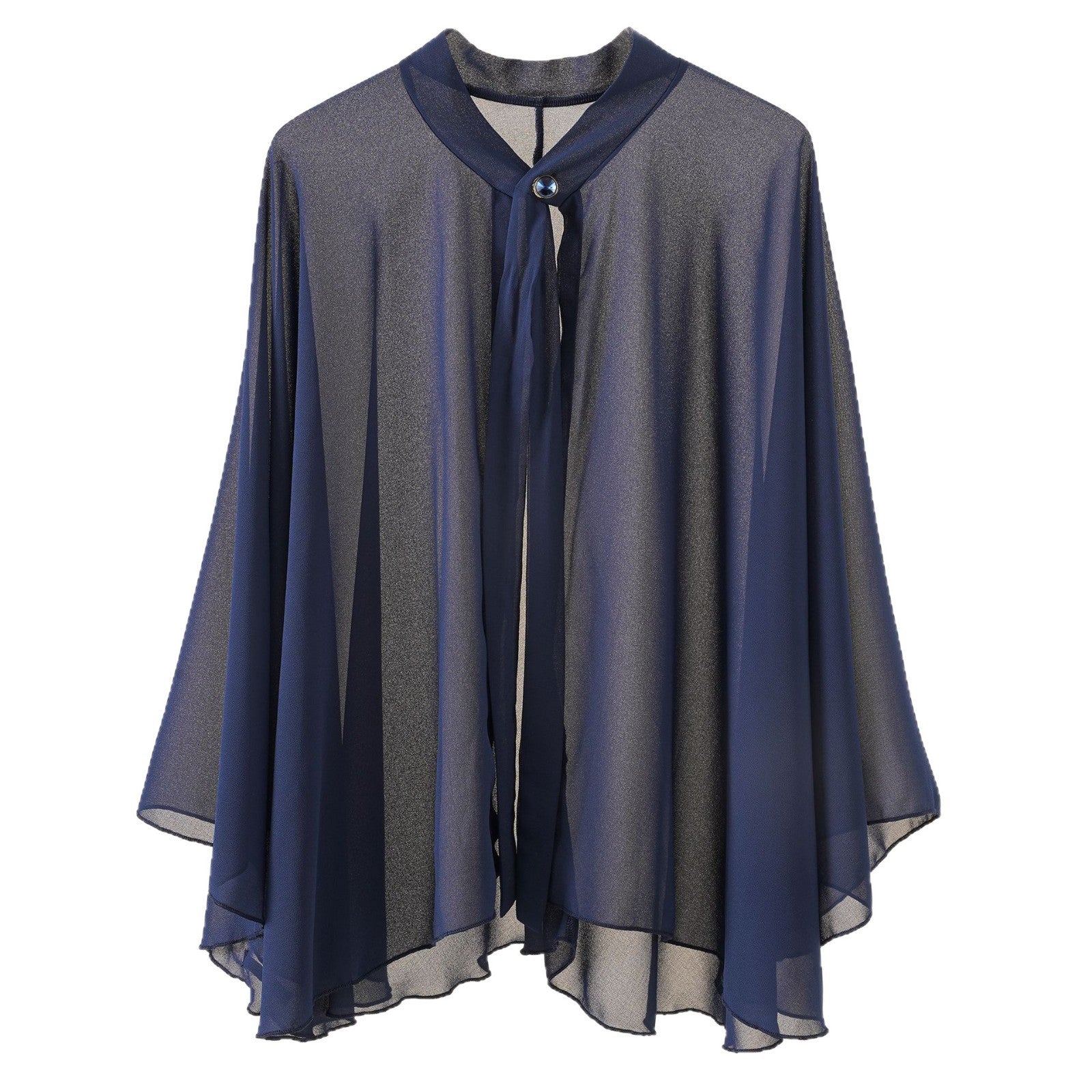 Kurzer Cardigan aus Chiffon mit UV-Schutz