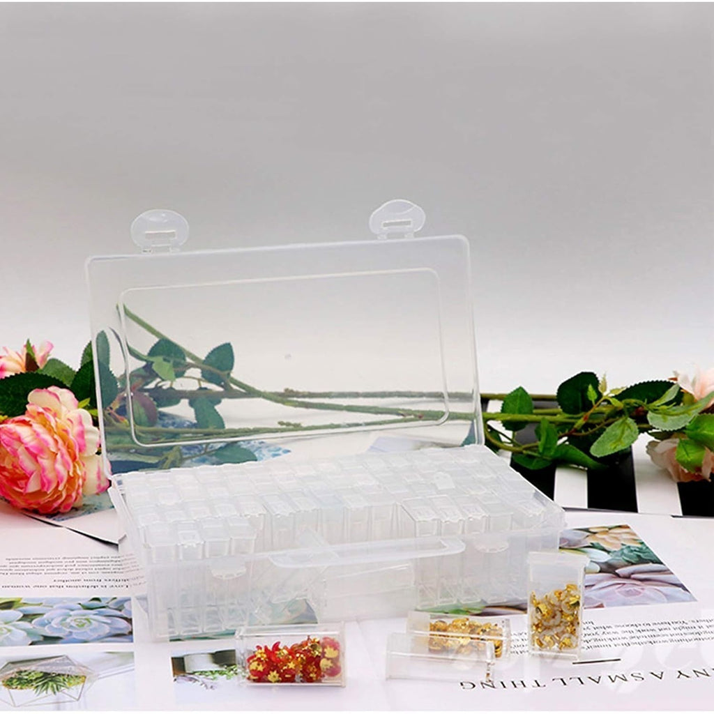Diamond Painting Zubehör-Set mit Box & Trays