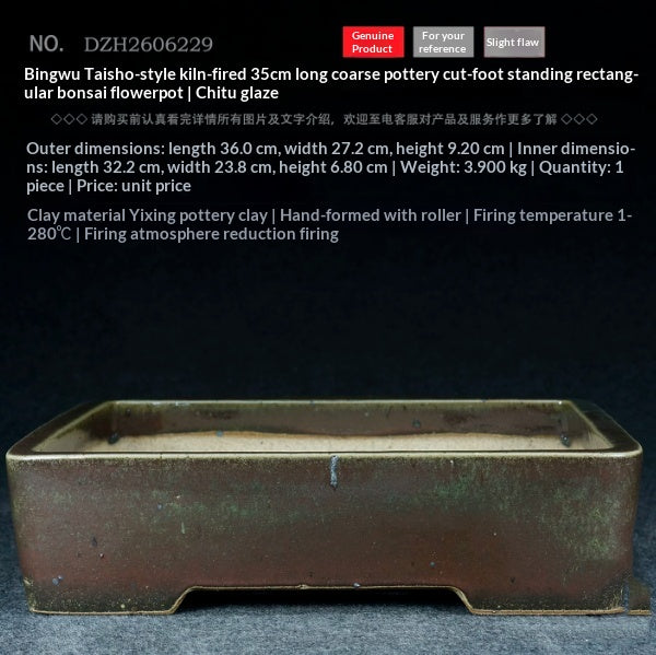 Japanischer Bonsai-Topf aus Yixing-Ton – Bild 5 | LuxeStyle
