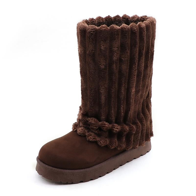 Gefütterte Winterstiefel für Damen