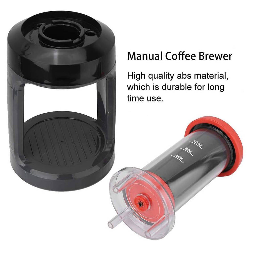 Kompakte Hand-Kaffeemaschine für Kapseln & Pulver