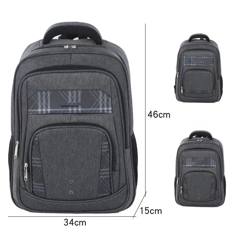 Multifunktionaler Rucksack mit Laptopfach – Bild 1 | LuxeStyle