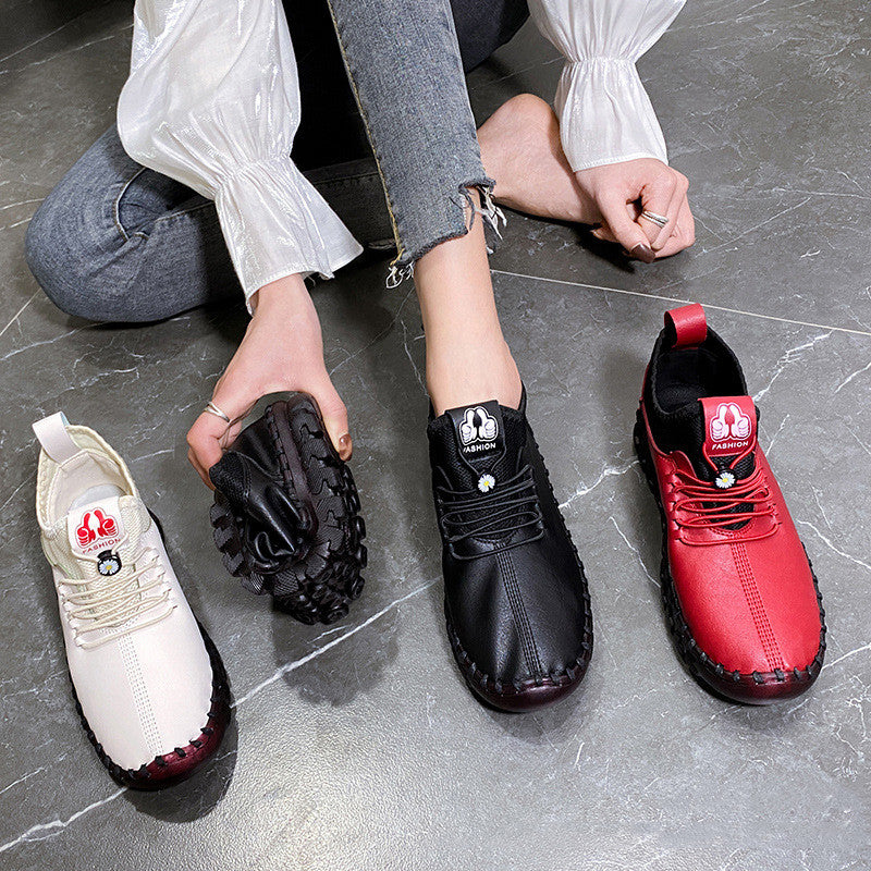 Bequeme Oxford-Lederhalbschuhe für Damen – Bild 2 | LuxeStyle