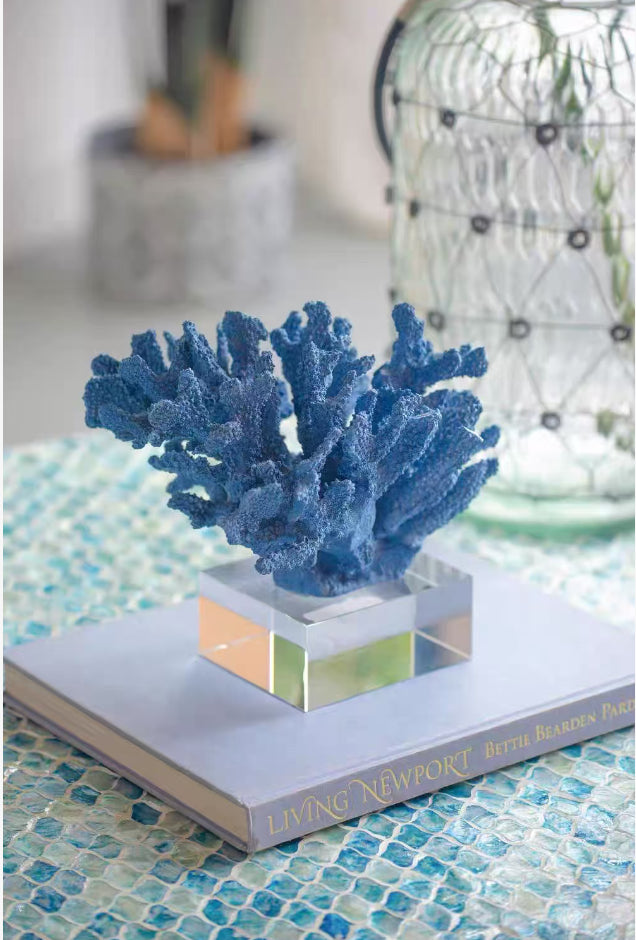 Korallen-Ornament mit Kristallbasis – Bild 3 | LuxeStyle
