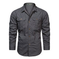 Langarmshirt aus reiner Baumwolle – Bild 1 | LuxeStyle