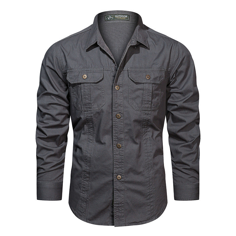 Langarmshirt aus reiner Baumwolle