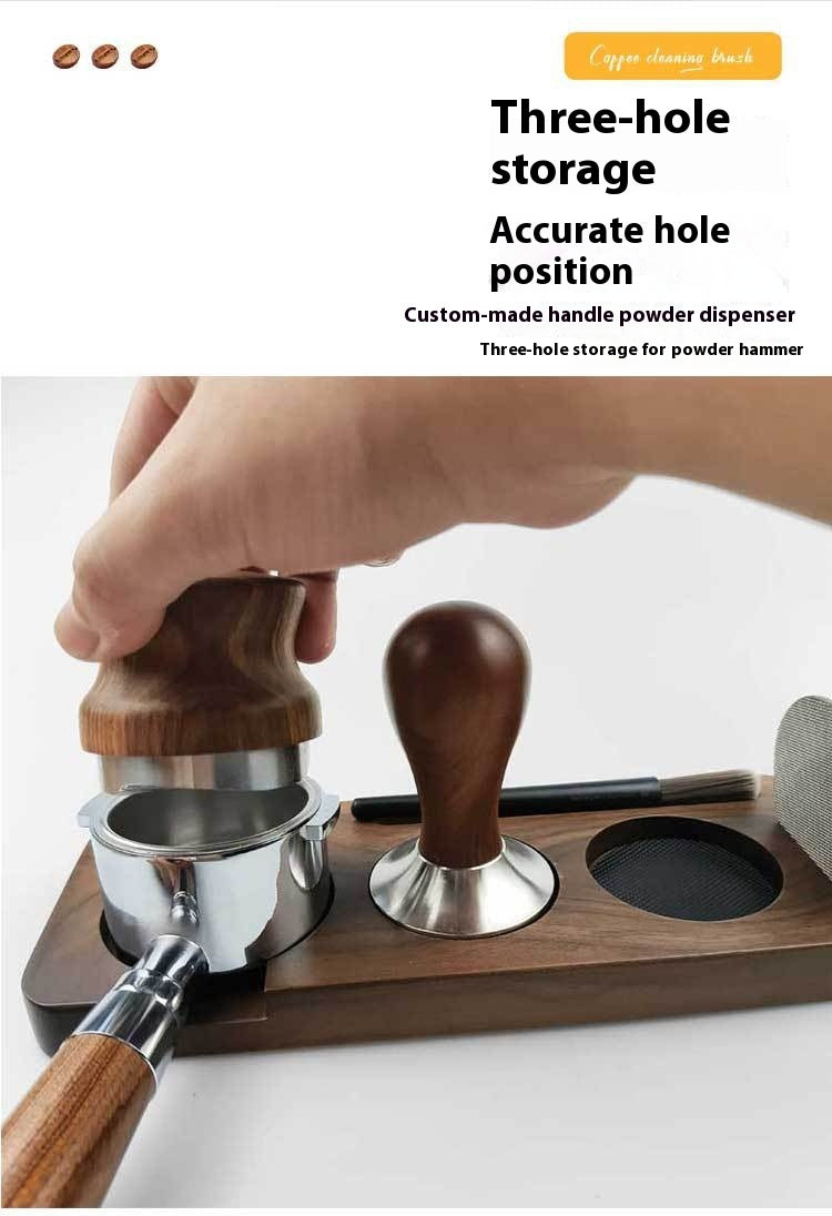 Organizer für Kaffeeverteiler aus Massivholz