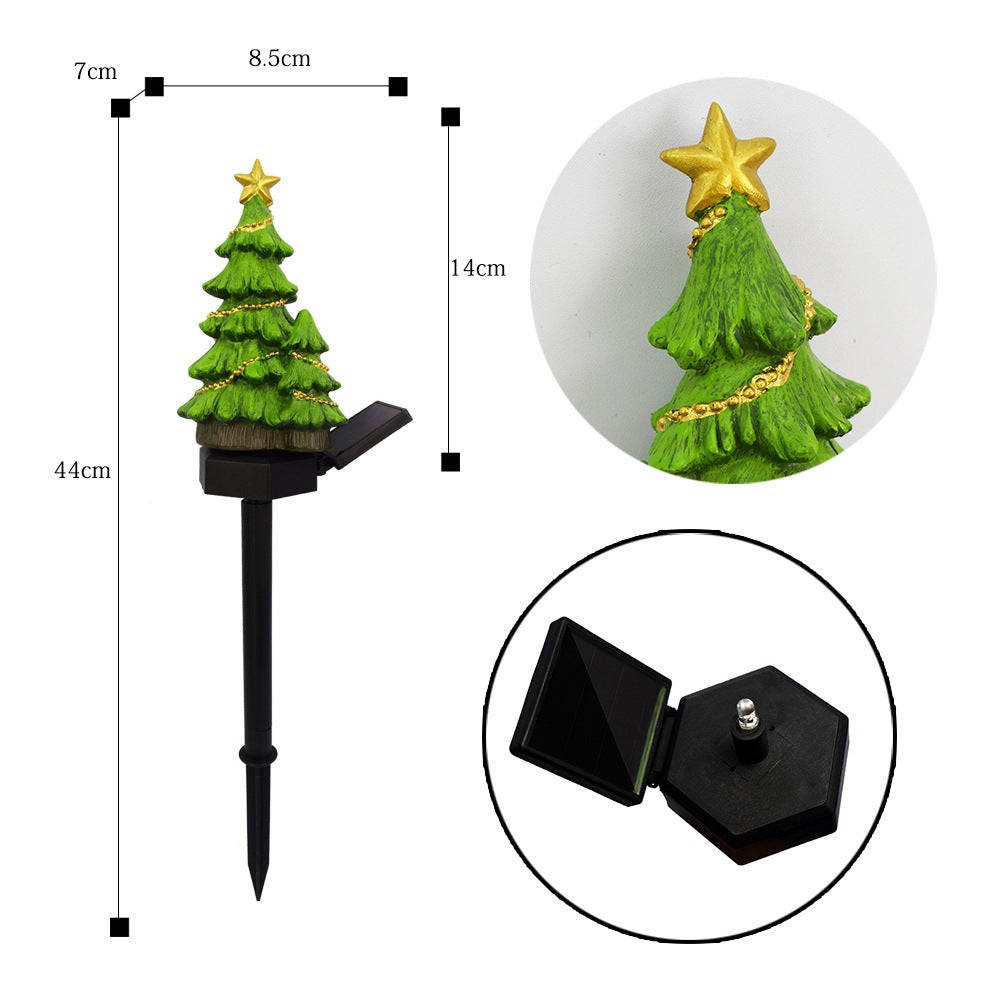 Solarer Weihnachtsbaum-Spotlight für Garten – Bild 6 | LuxeStyle