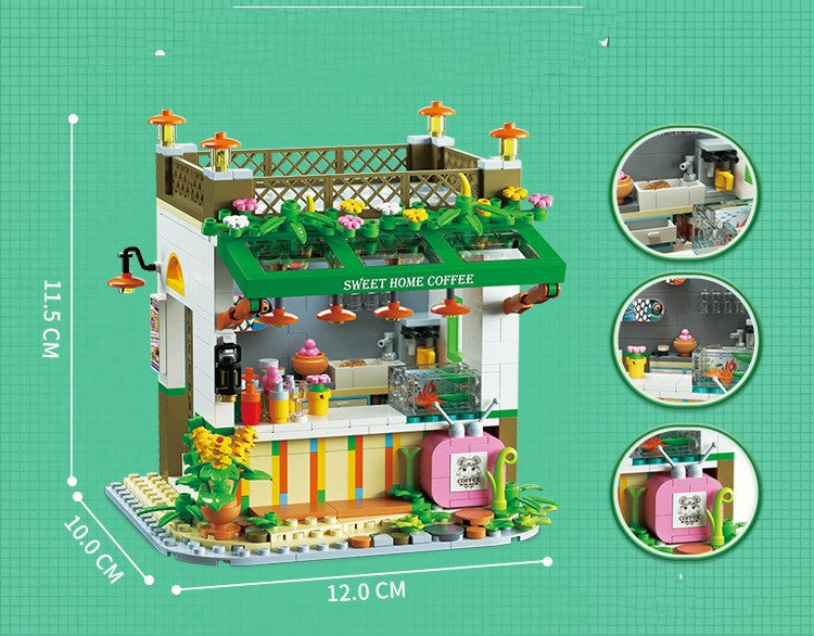 Miniatur Diamant-Partikel Häuschen Puzzle – Bild 10 | LuxeStyle