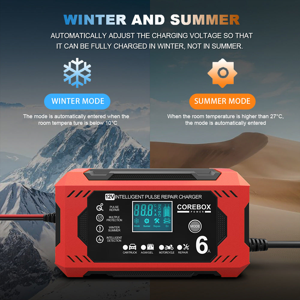 12V/6A Smart Batterieladegerät
