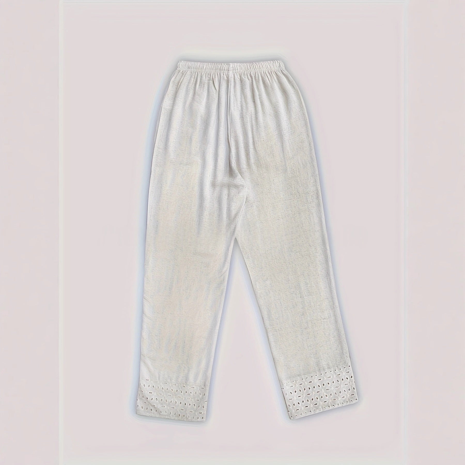 Leggings mit Spitze und Patchwork