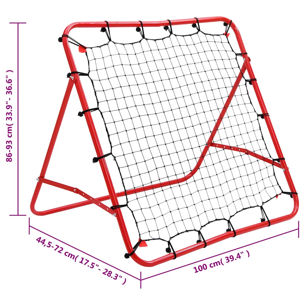 Faltbarer Fussball Rebounder, 100x100 cm