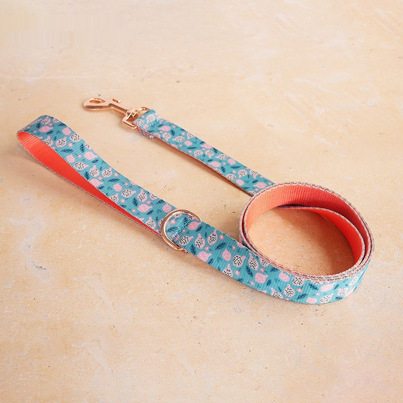 Halsband mit Früchte-Print – Bild 5 | LuxeStyle
