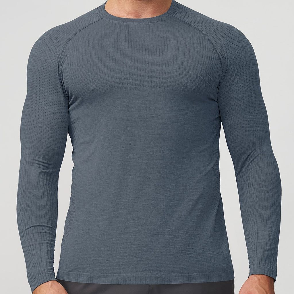 Langarm T-Shirt Schnell-Trocknend für Sport – Bild 7 | LuxeStyle
