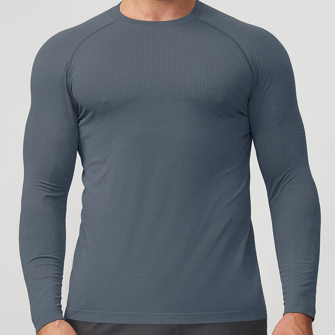 Langarm T-Shirt Schnell-Trocknend für Sport – Bild 7 | LuxeStyle