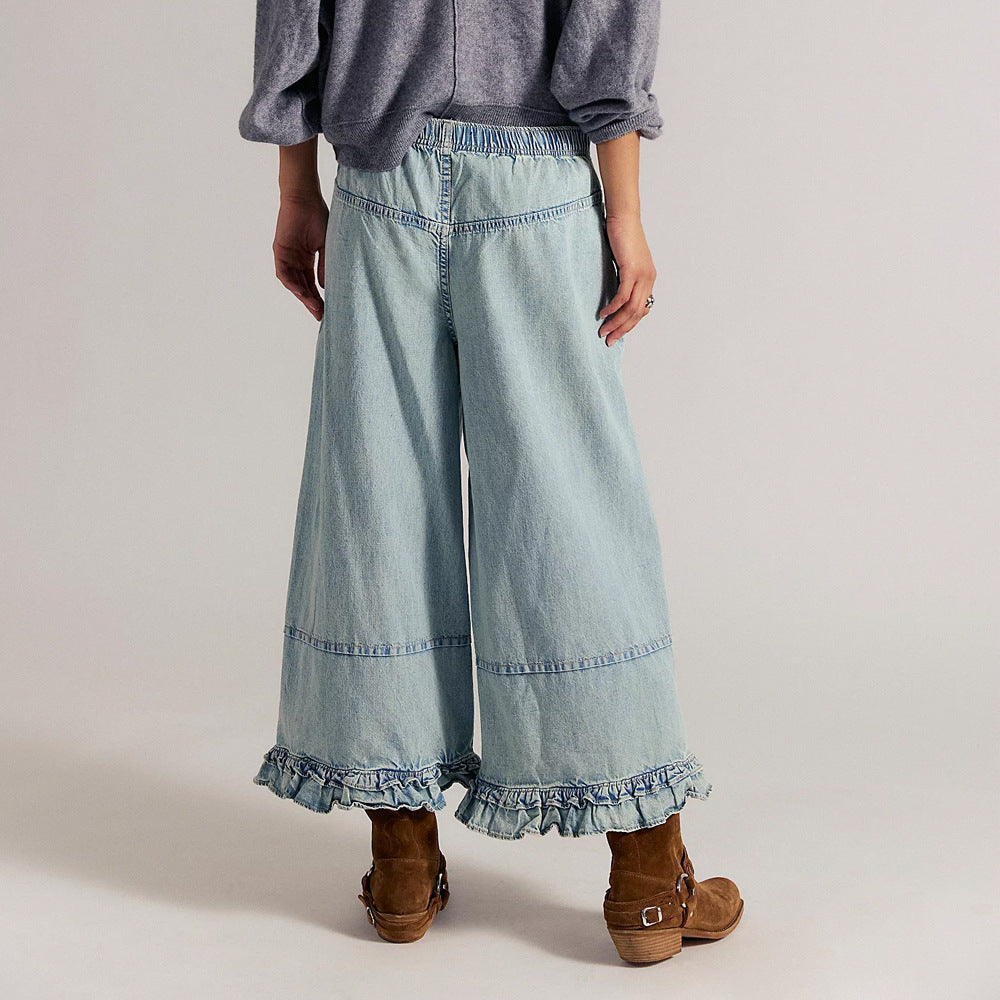 Mid-Rise Jeans, gerade geschnitten