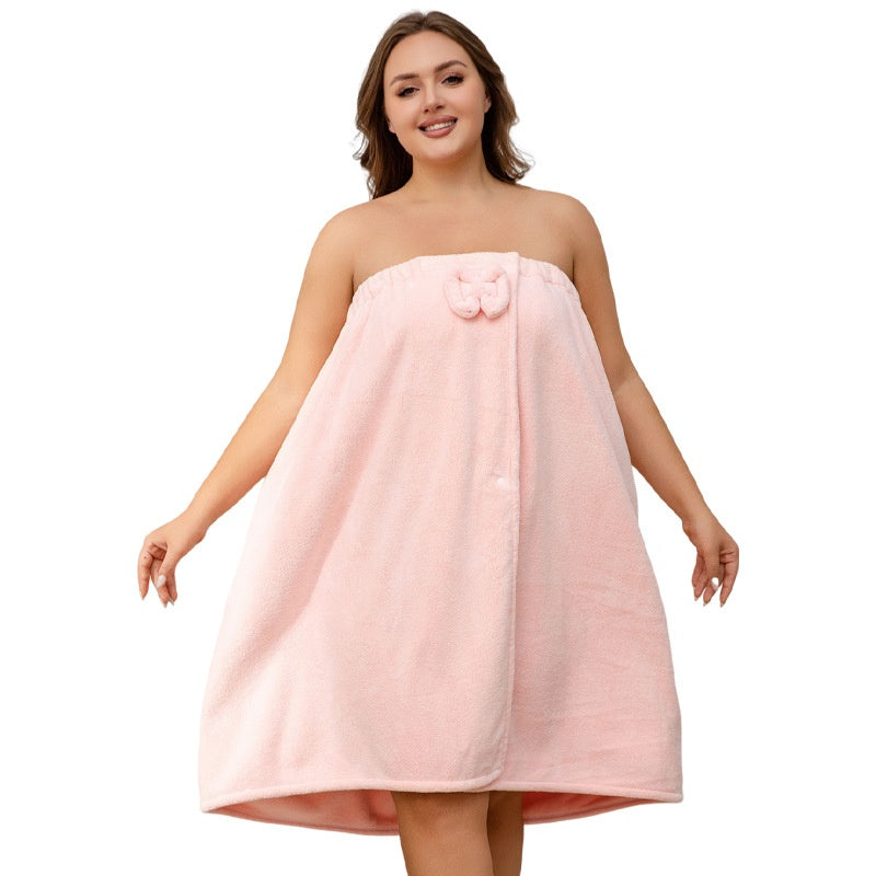 XXL Badetuch-Kleid mit Prinzessinnen-Hut
