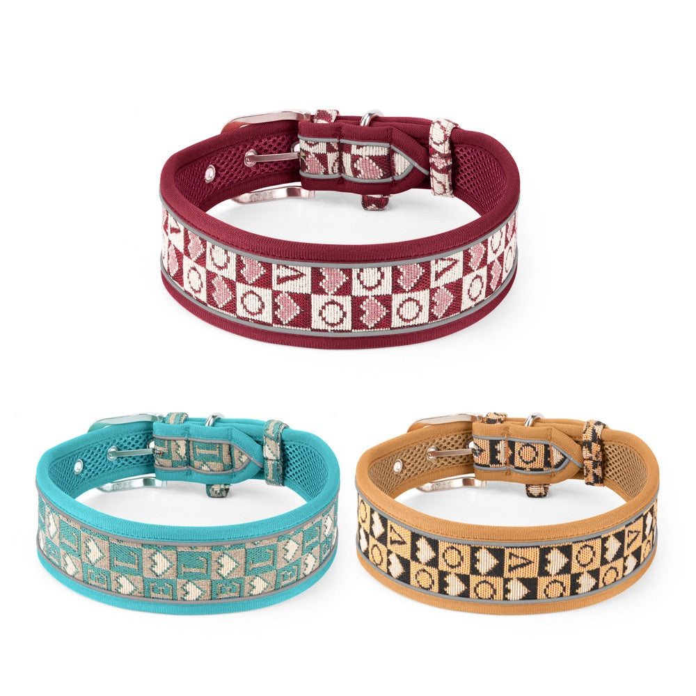 Atmungsaktiver Hundehalsband