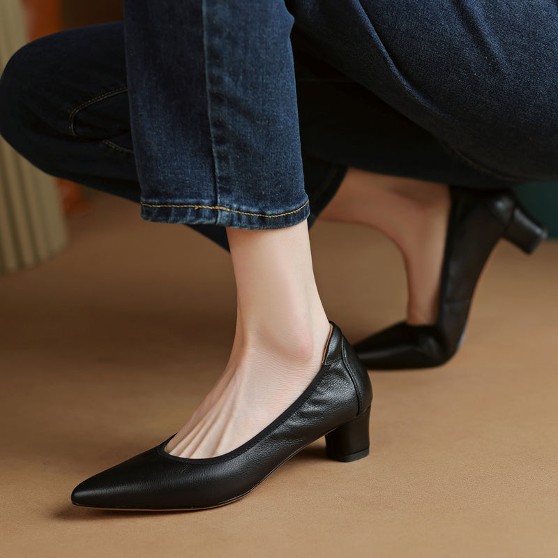 Schwarze Soft‑Sohle Commuter‑Sandale – Bild 4 | LuxeStyle