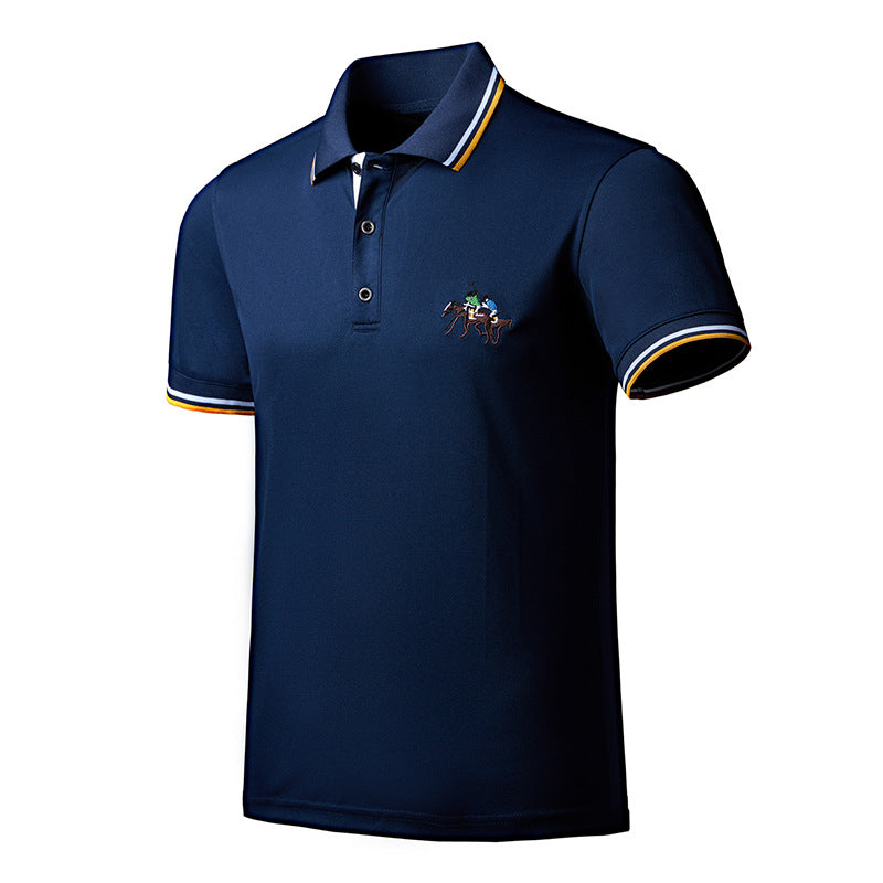 Polo-Shirt mit Stickerei für Herren – Bild 2 | LuxeStyle