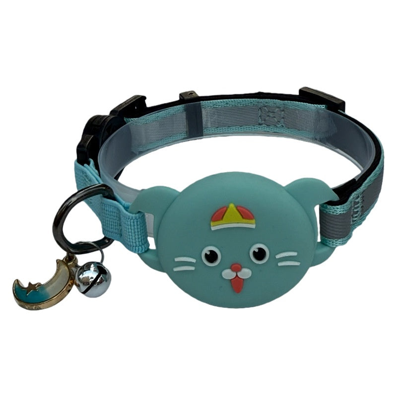 Reflektierendes Hundehalsband mit Cartoon-Muster