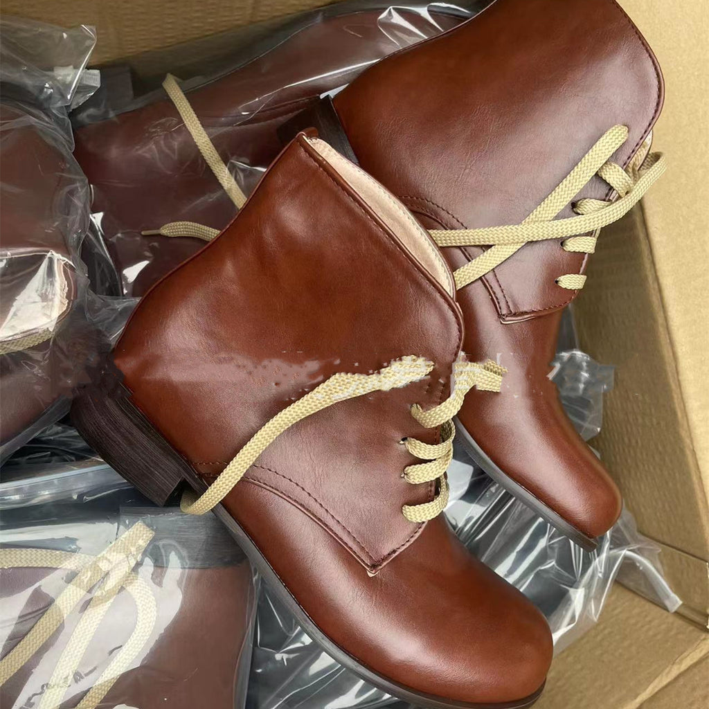 Low Cut Boots mit runder Kappe – Bild 10 | LuxeStyle