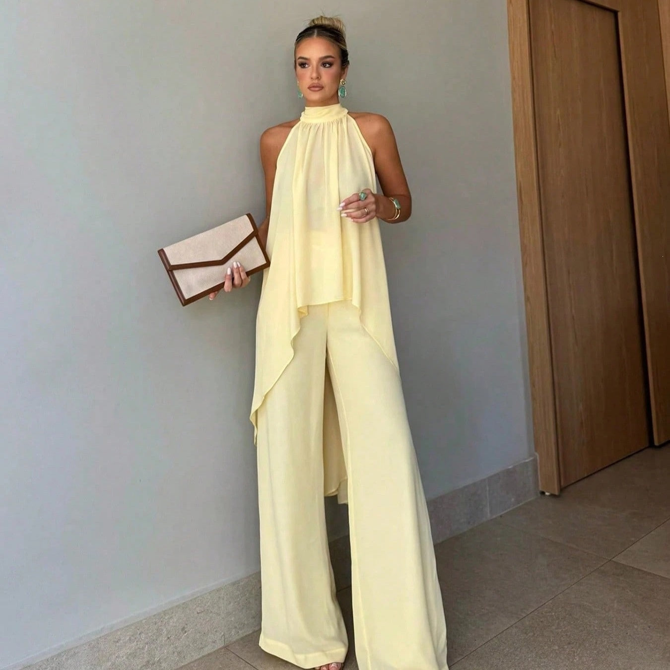 Elegantes ärmelloses Set für Damen