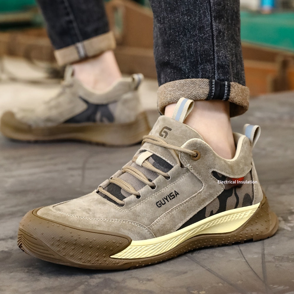 Herren Sicherheitsstiefel mit Stahlkappen