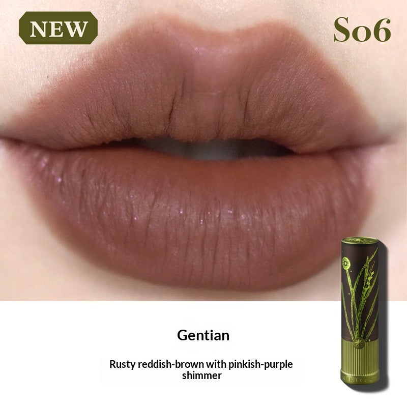 Matte Naturbraun Lippenstift für helle Haut
